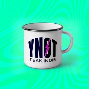 Y Not Peak Indie Enamel Mug