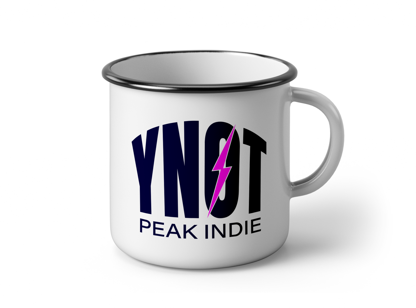 Peak Indie Enamel Mug