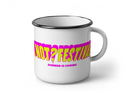 Summer Is Coming Enamel Mug