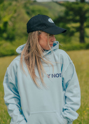 Y Not Bolt Logo Hoodie - Blue